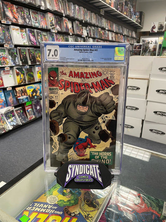 Amazing Spider-Man #41 (CGC 7.0) 1st Rhino