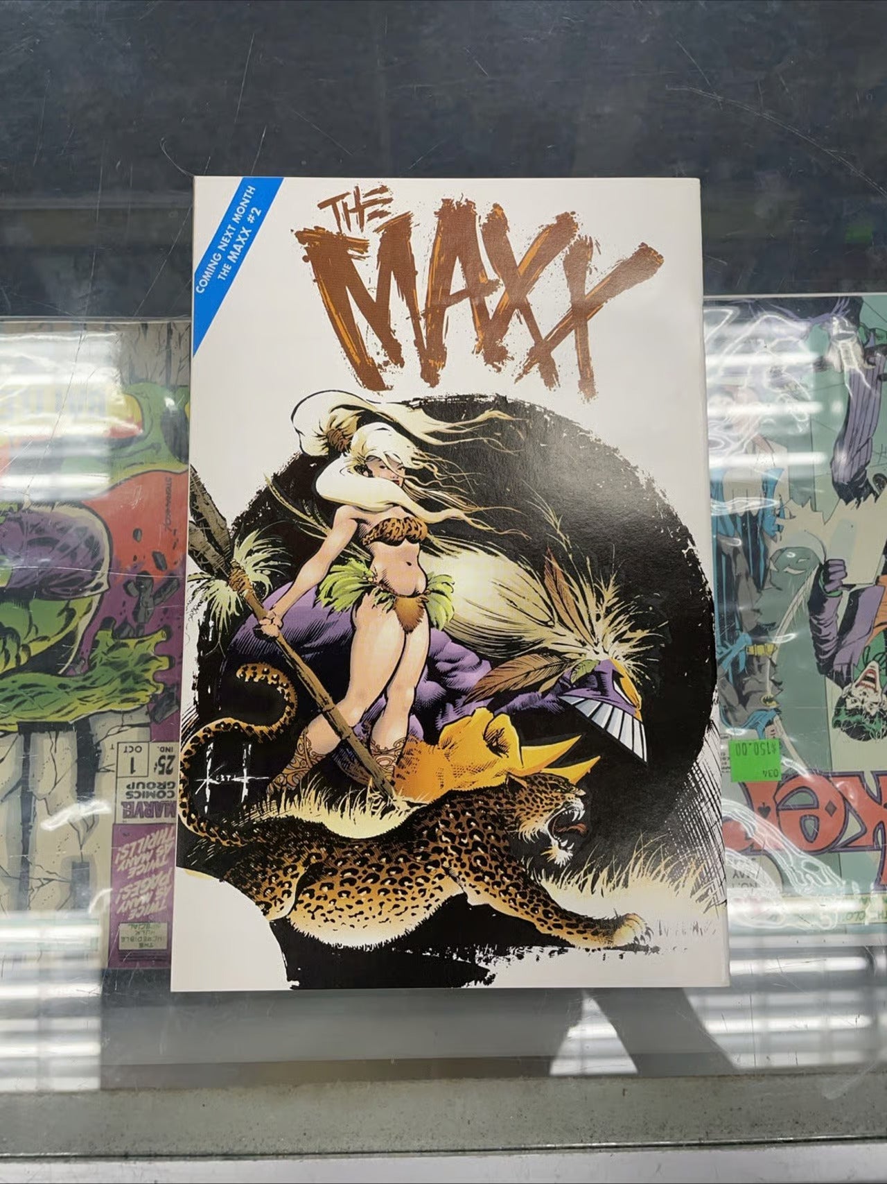 The Maxx #1 (1993) Signed By Willliam Messner-Loeb + COA