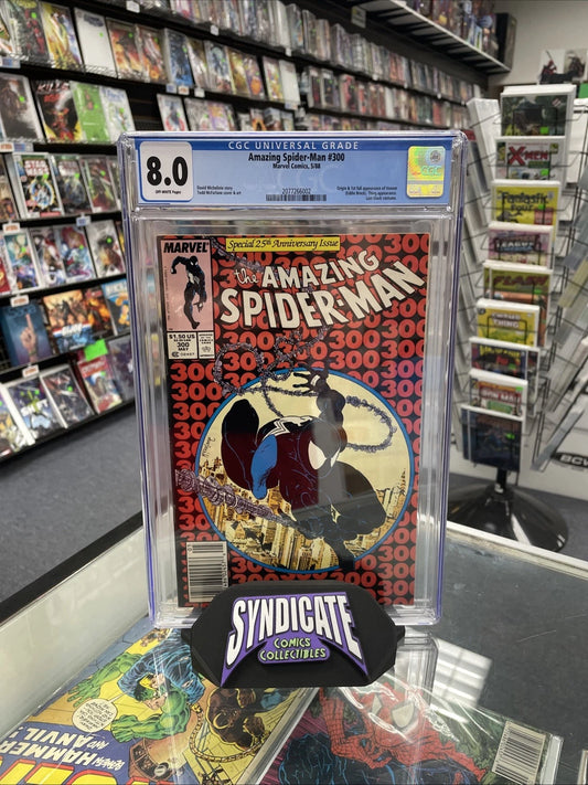 Amazing Spider-Man #300 Newsstand Variant (CGC 8.0) 1st Venom