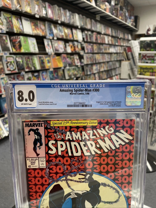 Amazing Spider-Man #300 Newsstand Variant (CGC 8.0) 1st Venom