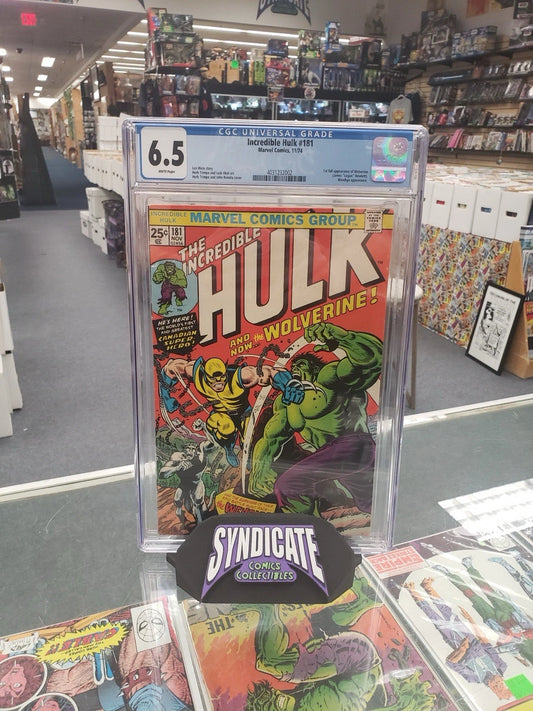 Incredible Hulk #181 (CGC 6.5) 1st Wolverine