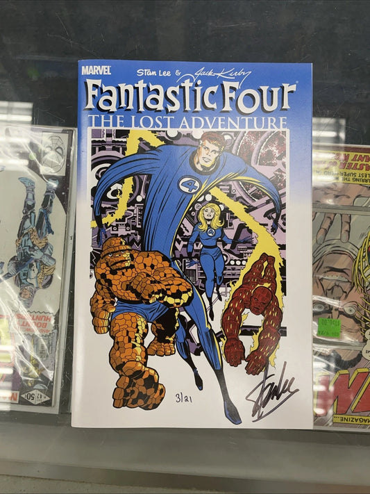 Fantastic Four: the Lost Adventure #1 (2008) Signed By Stan Lee + COA