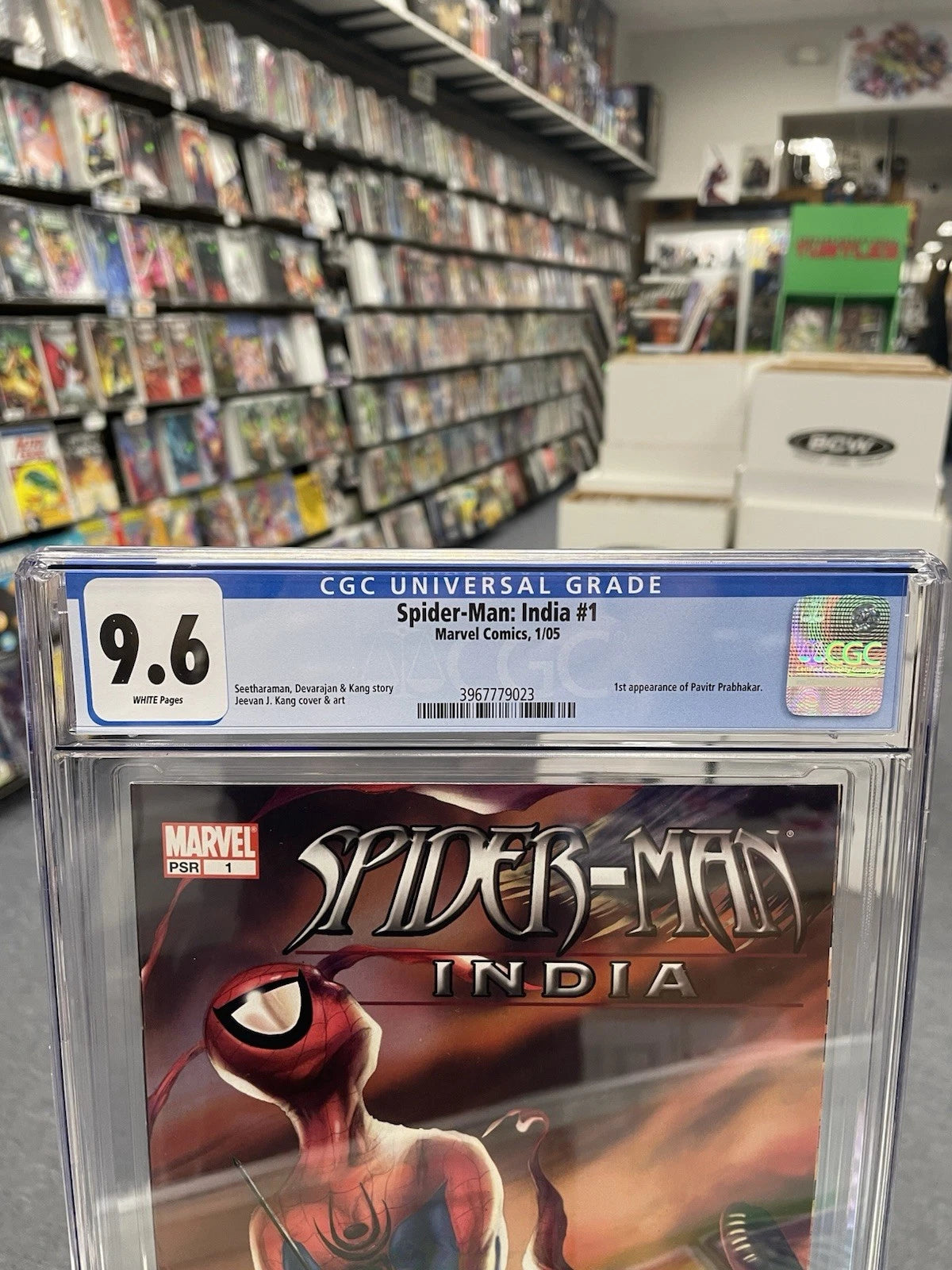 Spider-Man: India #1 (CGC 9.6) 1st Spider-Man India