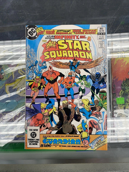 All-Star Squadron #25 (1983) 1st Jade & Obsidian