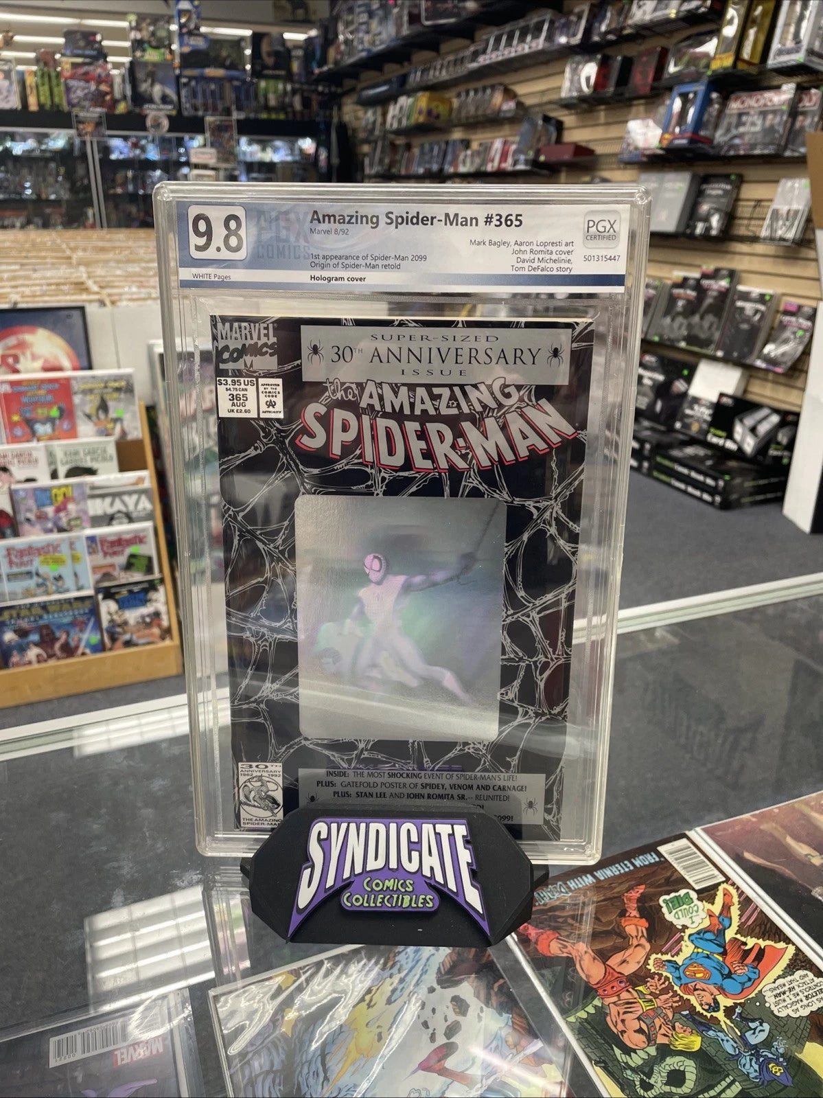Amazing Spider-Man #365 (PGX 9.8) 1st Spider-Man 2099