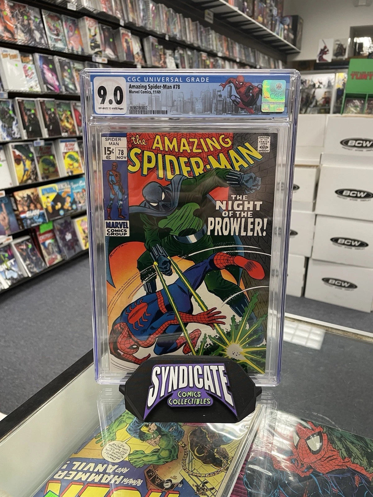 Amazing Spider-Man #78 (CGC 9.0) 1st Prowler