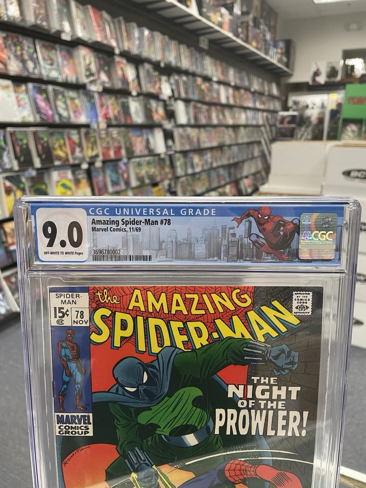 Amazing Spider-Man #78 (CGC 9.0) 1st Prowler