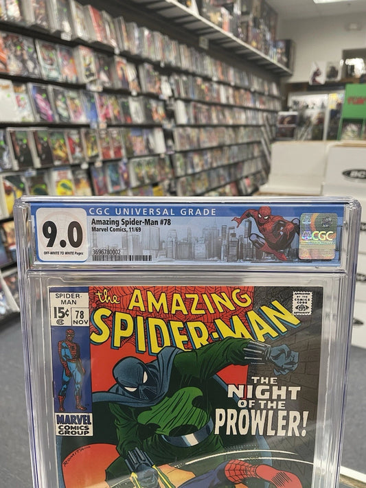 Amazing Spider-Man #78 (CGC 9.0) 1st Prowler