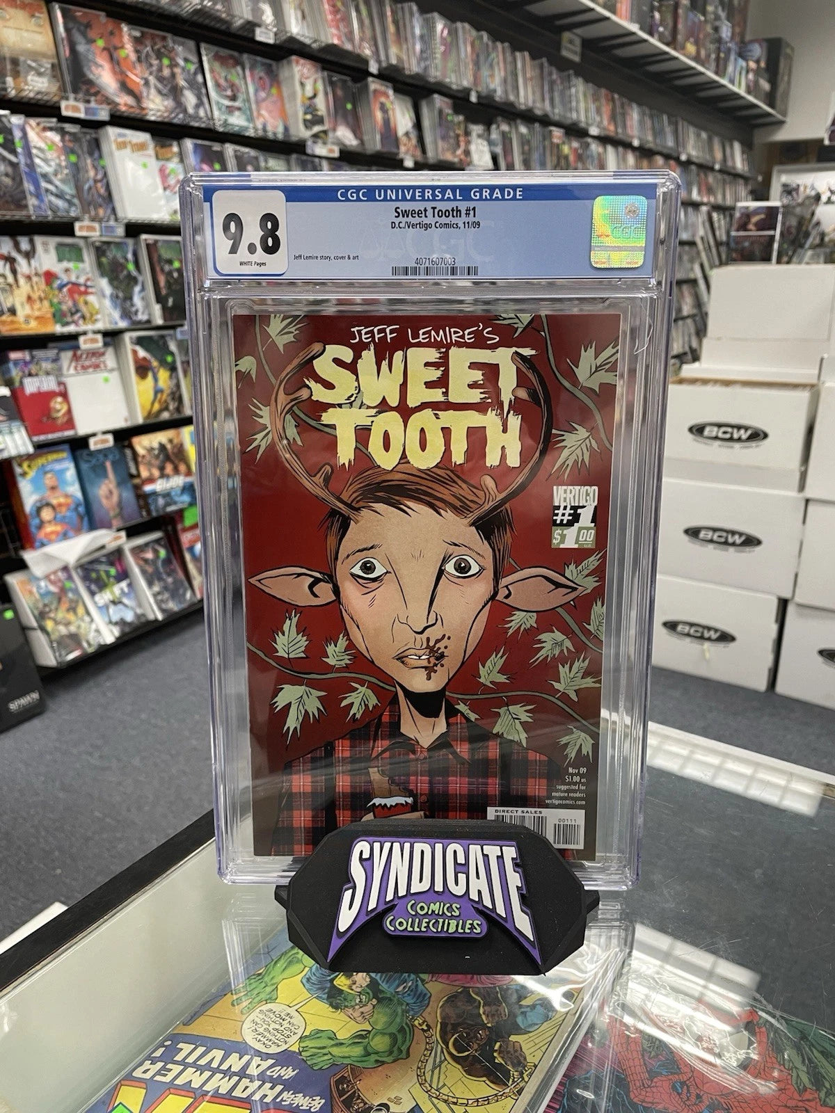 Sweet Tooth #1 (CGC 9.8) 1st Print