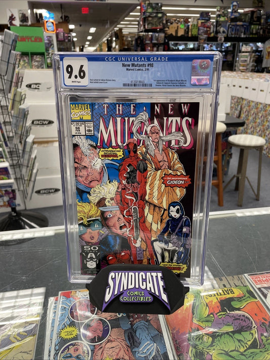 New Mutants #98 (CGC 9.6) 1st Deadpool