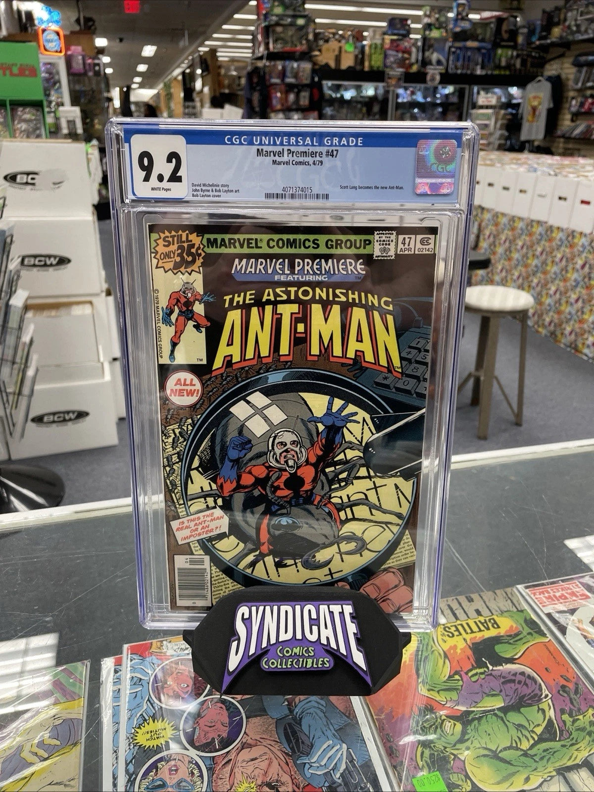 Marvel Premiere #47 (CGC 9.2) 1st Scott Lang As Ant-Man