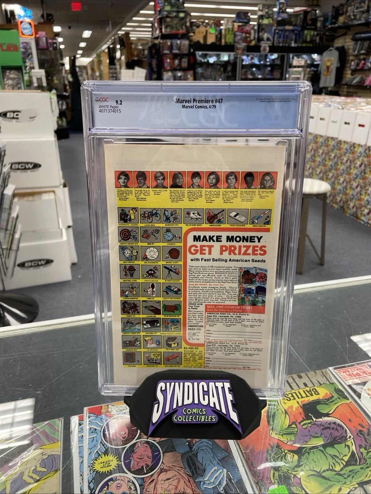 Marvel Premiere #47 (CGC 9.2) 1st Scott Lang As Ant-Man