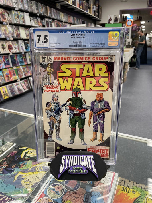 Star Wars #42 (CGC 7.5) 1st Boba Fett