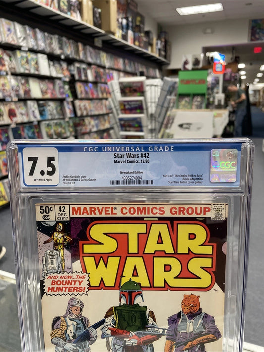 Star Wars #42 (CGC 7.5) 1st Boba Fett