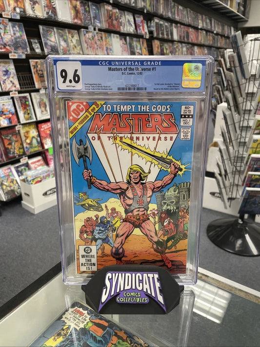 Masters of the Universe #1 (CGC 9.6) 1st Solo Masters Of The Universe