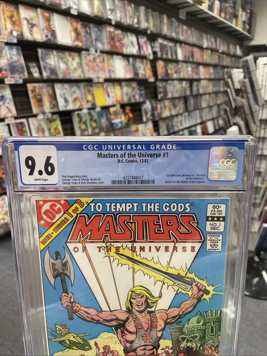 Masters of the Universe #1 (CGC 9.6) 1st Solo Masters Of The Universe