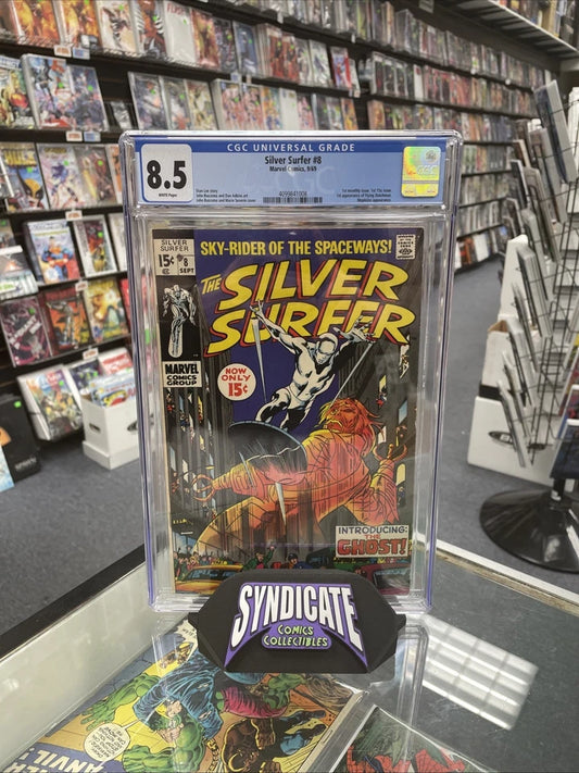 Silver Surfer #8 (CGC 8.5) 1st 15 Cent Issue