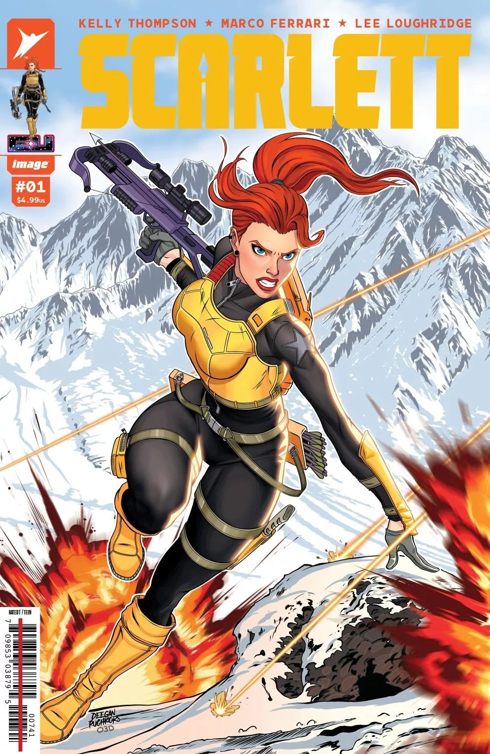 Scarlett #1 (2024) Deegan Puchkors Exclusive Variant