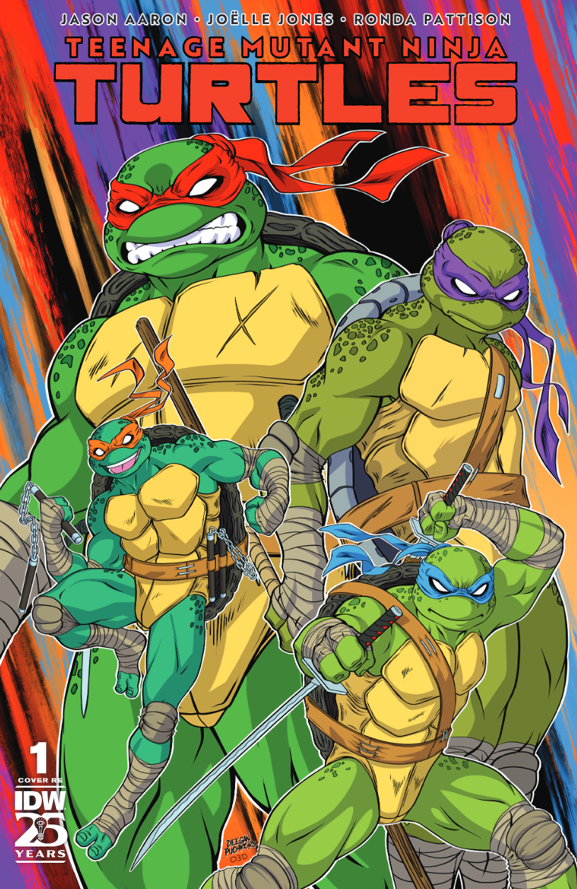 Teenage Mutant Ninja Turtles #1 (2024) Deegan Puchkors Exclusive Variant